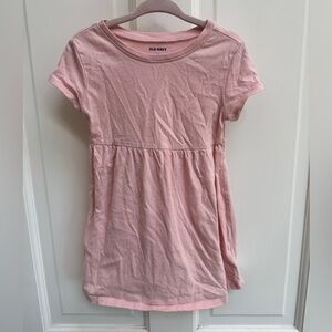 Old Navy 2T Girls Pink Short Sleeve Summer Dress